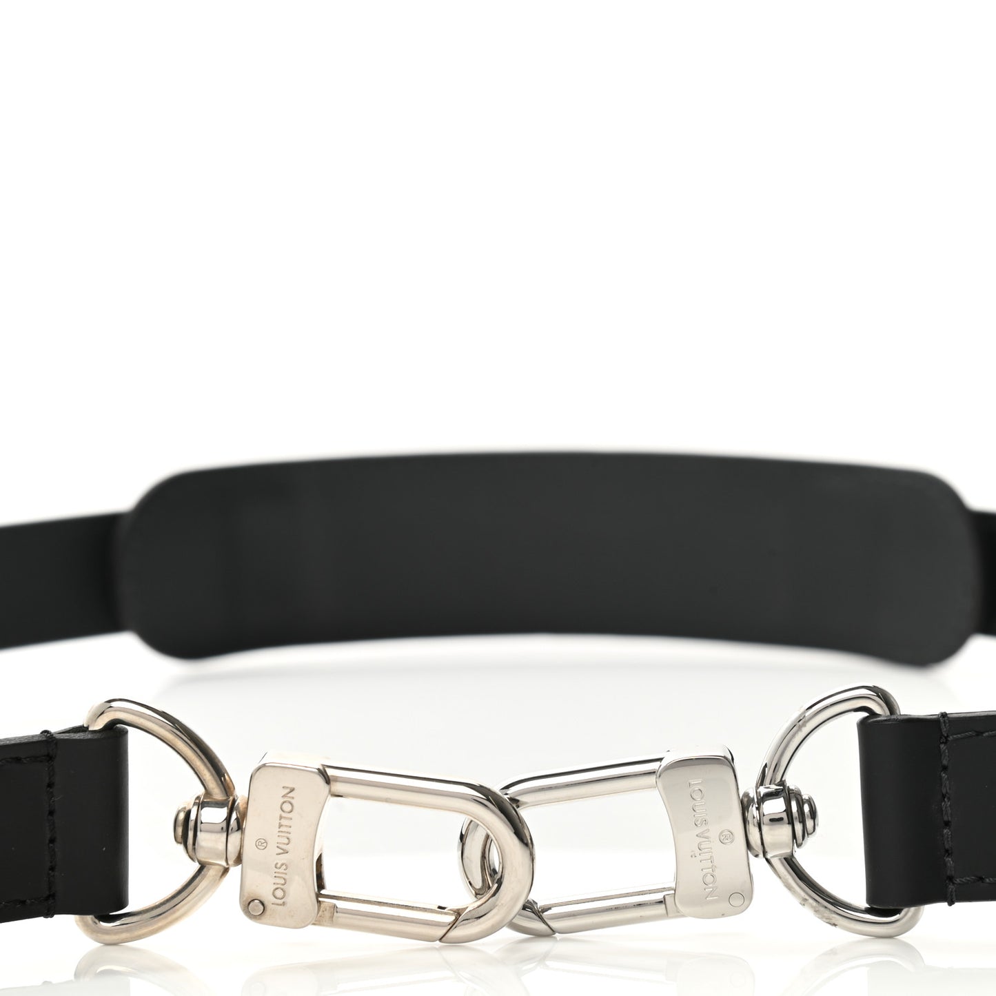 Calfskin Adjustable Keepall Bandouliere Shoulder Strap Black
