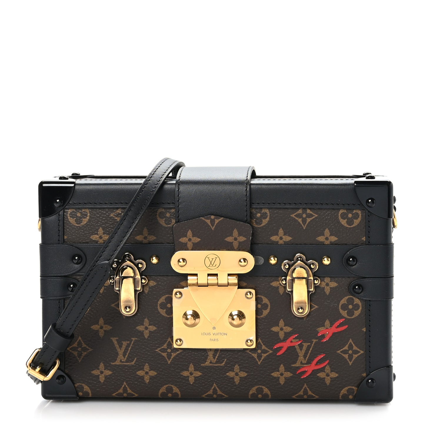 Monogram Petite Malle Black