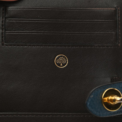 Mulberry Natural Grain Calfskin Postman's Lock Agenda Blue 6 of 10