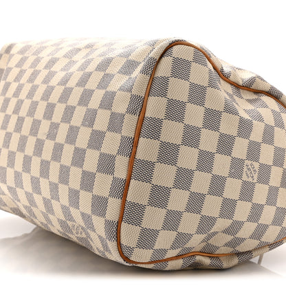 Louis Vuitton Damier Azur Speedy 30 10 of 10