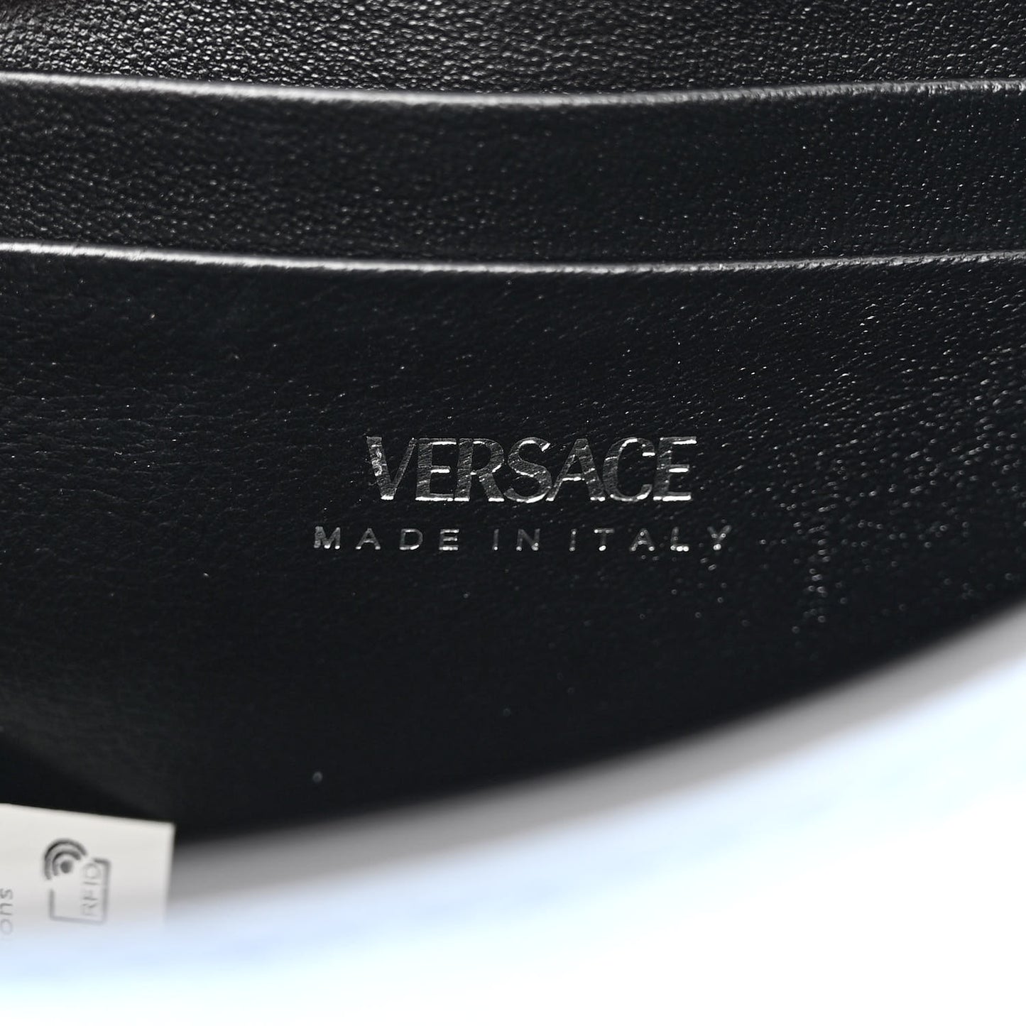 Metallic Crackled Lambskin Mini La Medusa Blue
