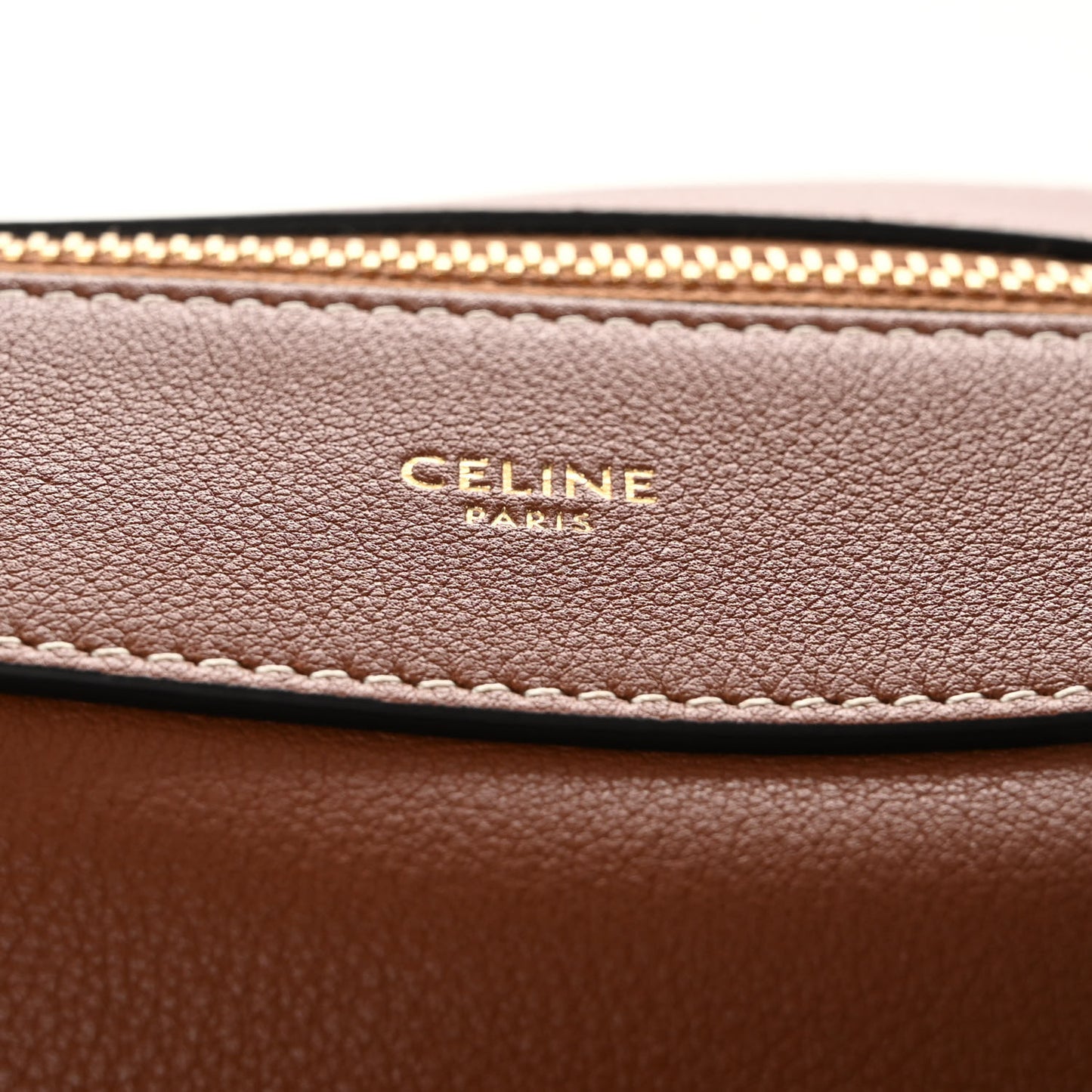 Supple Calfskin Large Romy Shoulder Bag Tan