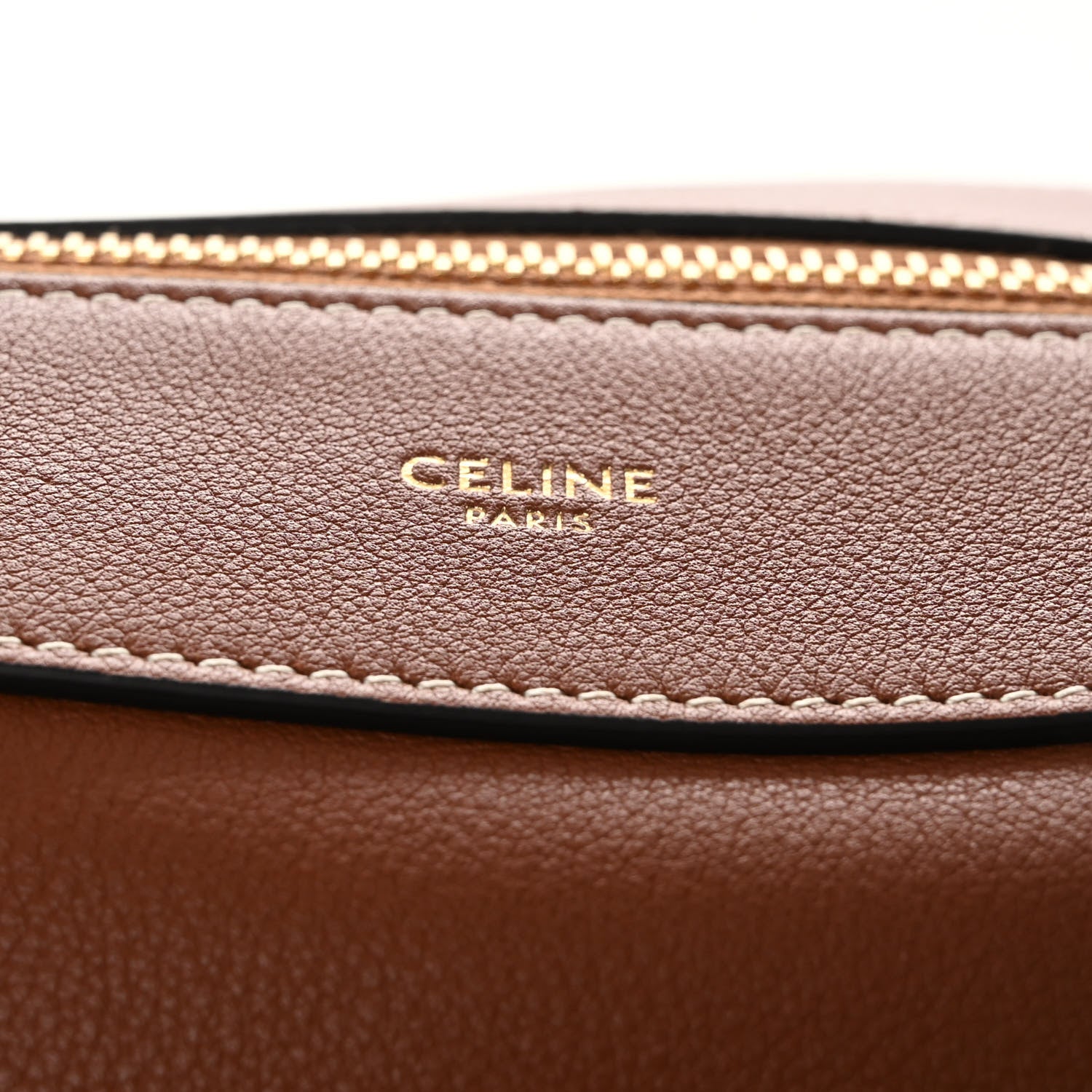 Celine Supple Calfskin Large Romy Shoulder Bag Tan 6 of 10