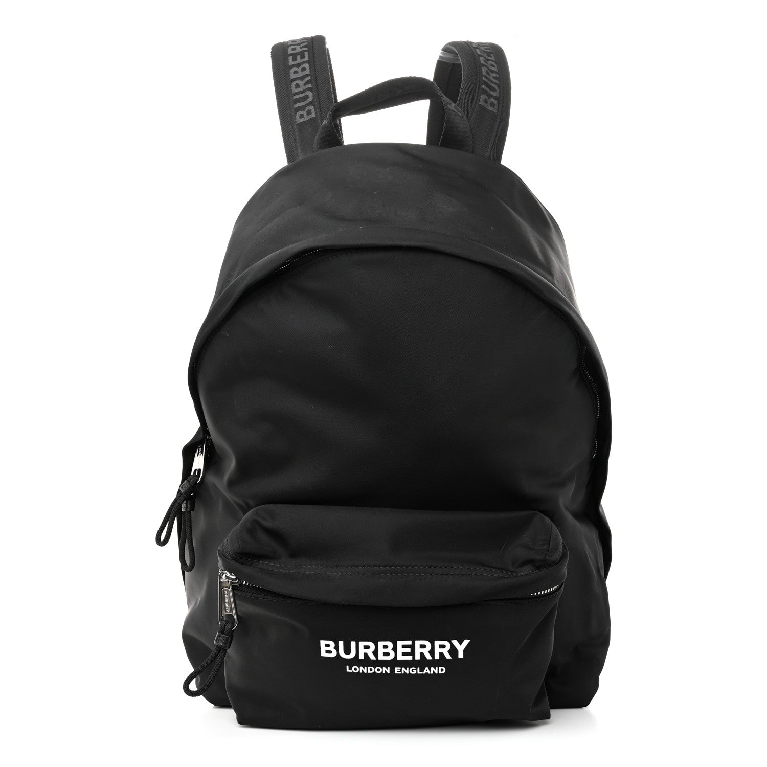 Burberry Nylon Logo Print Jett Backpack Black 1 of 9