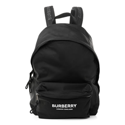 Burberry Nylon Logo Print Jett Backpack Black 1 of 9