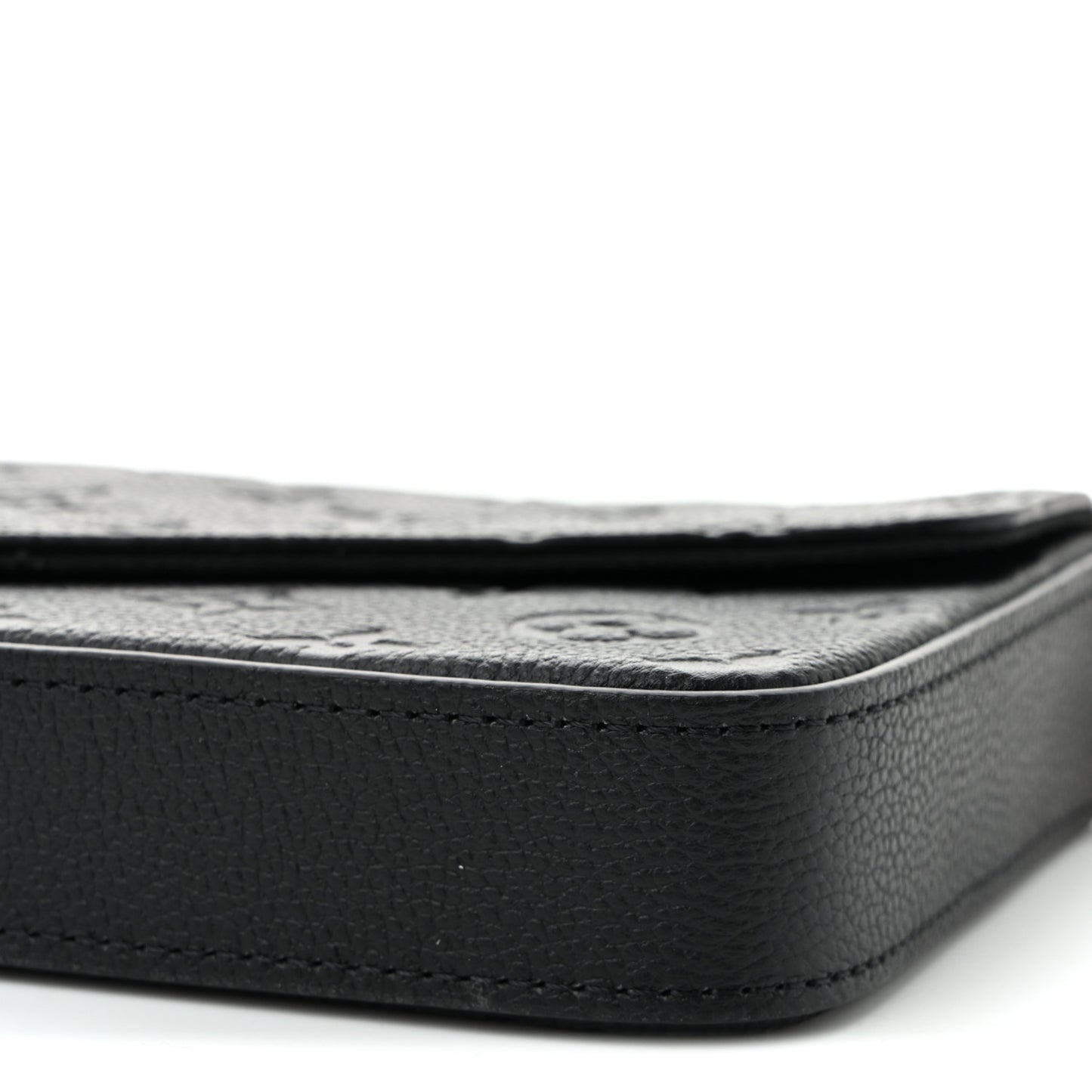 Empreinte Pochette Felicie Chain Wallet Black