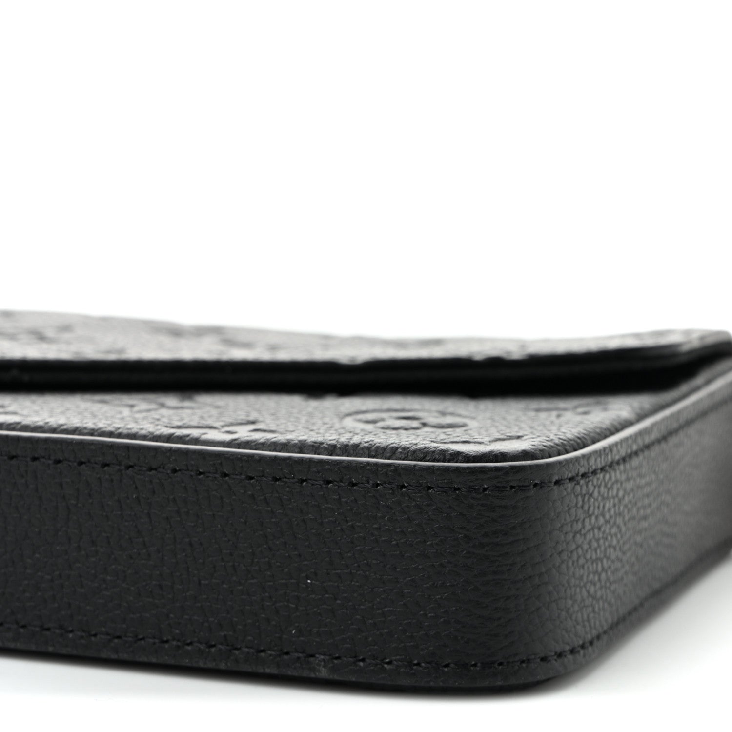 Louis Vuitton Empreinte Pochette Felicie Chain Wallet Black 9 of 9