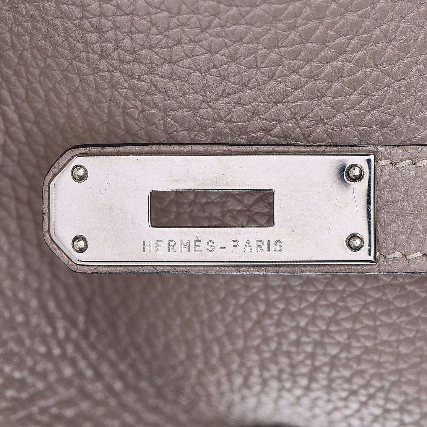 Togo Birkin 35 Gris Tourterelle