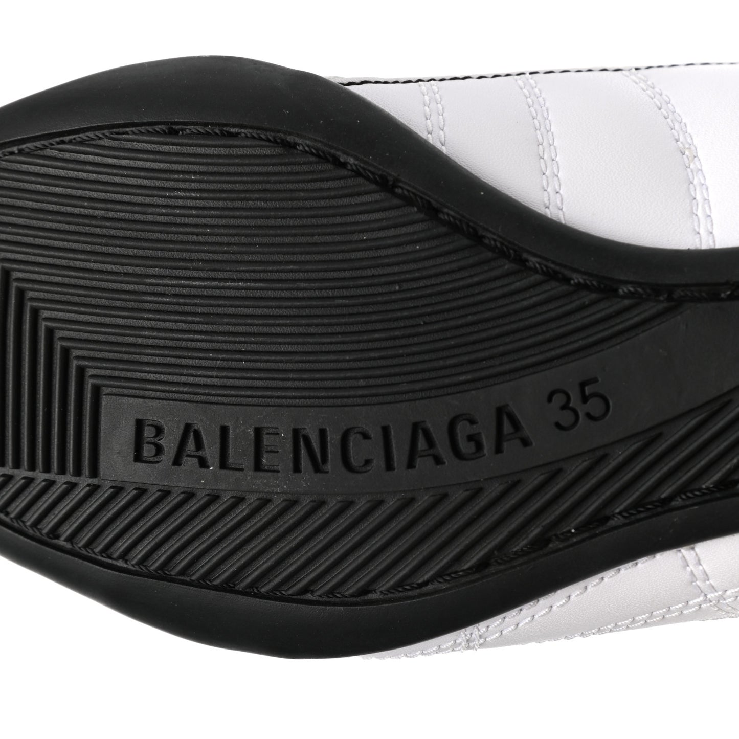 Polyurethane Womens Zen Sneakers 35 White Black