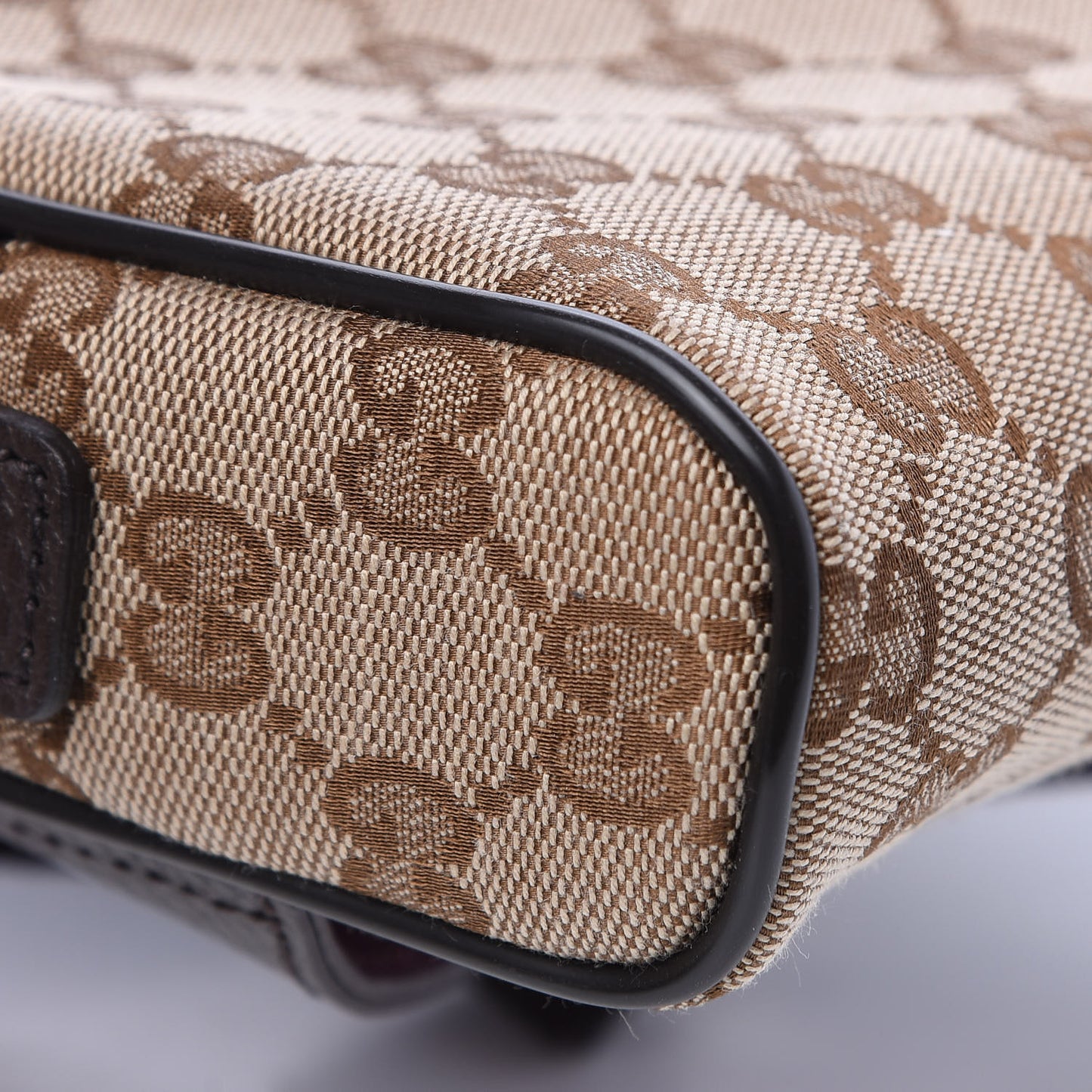 Monogram Belt Bag Dark Brown