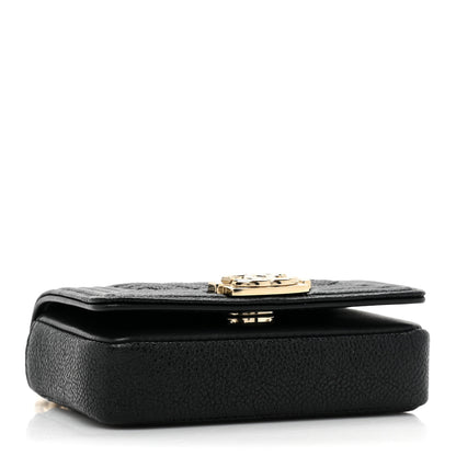 Chanel Caviar Chevron Quilted Boy Flap Waist Belt Bag Black 3 of 10