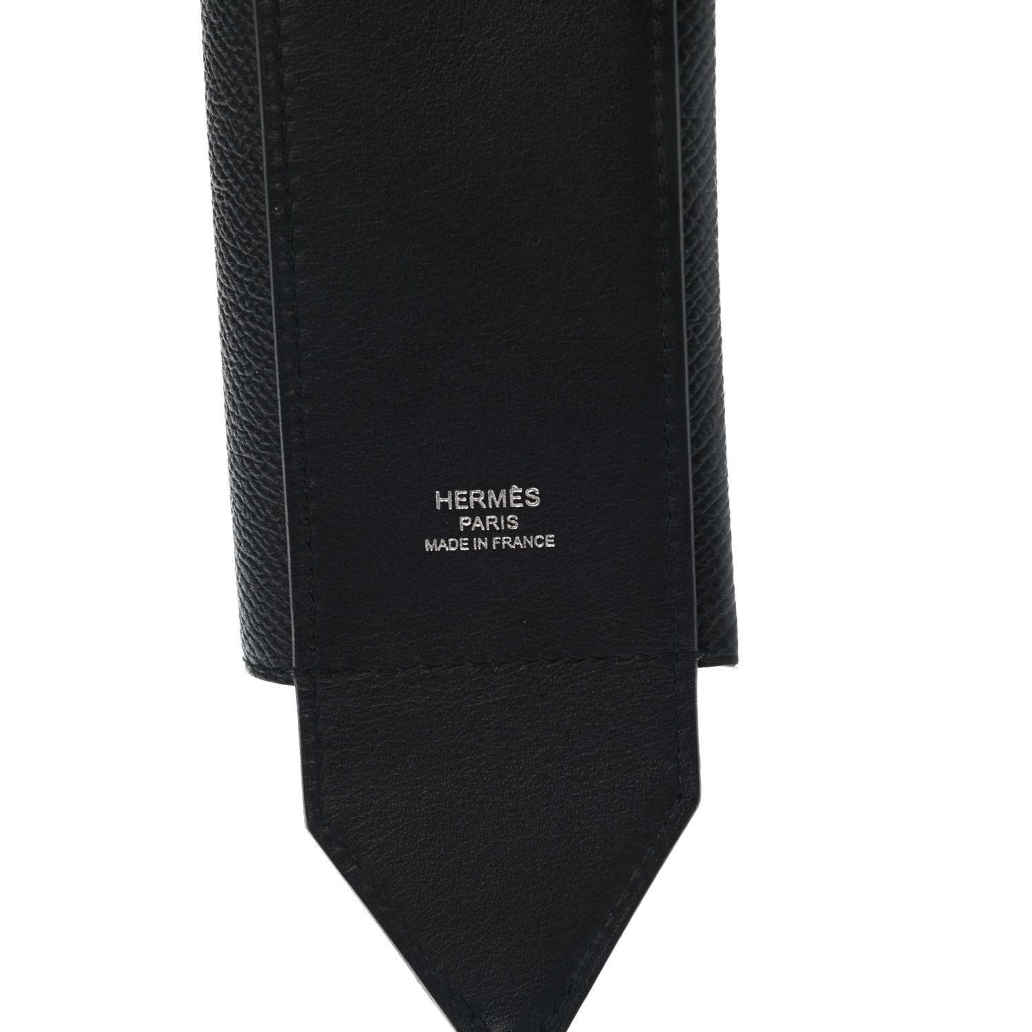 Hermes Swift Epsom Pocket Kelly Shoulder Strap Black 4 of 4