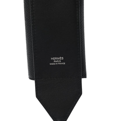 Hermes Swift Epsom Pocket Kelly Shoulder Strap Black 4 of 4