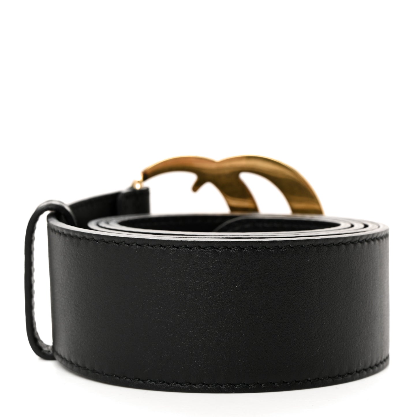 Calfskin Double G 40mm Belt 85 34 Black