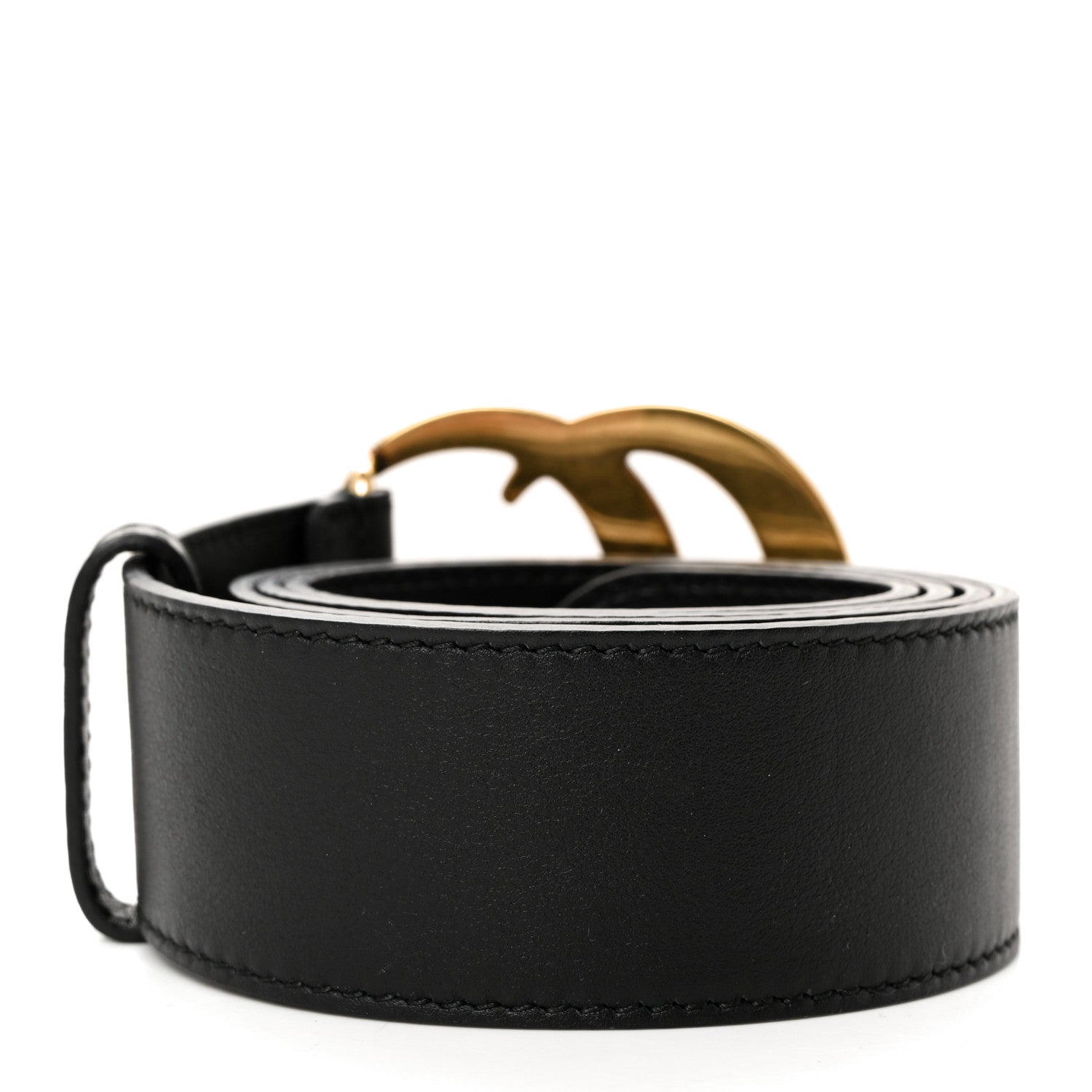 Gucci Calfskin Double G 40mm Belt 85 34 Black 2 of 6