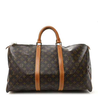 Louis Vuitton Monogram Keepall 50 1 of 9