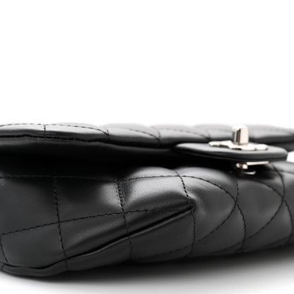 Chanel Calfskin Quilted CC Uniform Flap Belt Bag Black 10 of 11