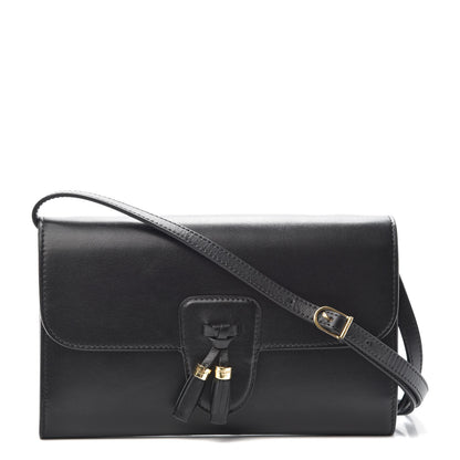 Celine Smooth Calfskin Tassel Belt Bag Black 1 of 9