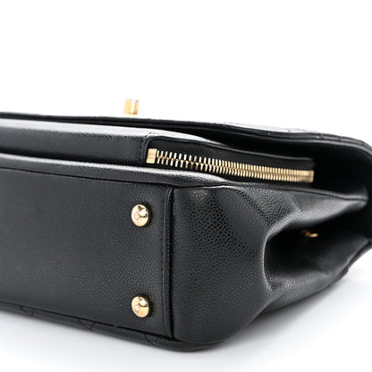 Chanel Caviar Quilted Medium Business Affinity Flap Black 10 of 11