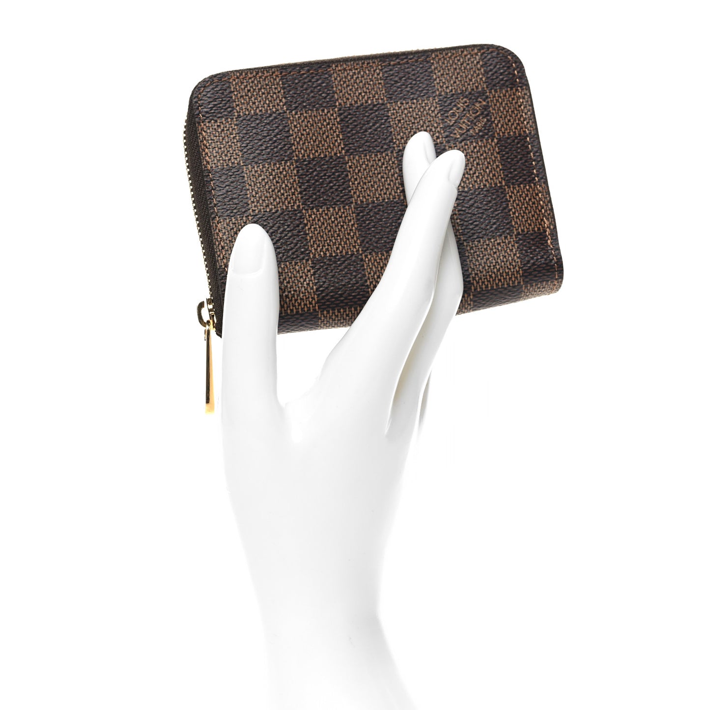 Damier Ebene Zippy Coin Purse