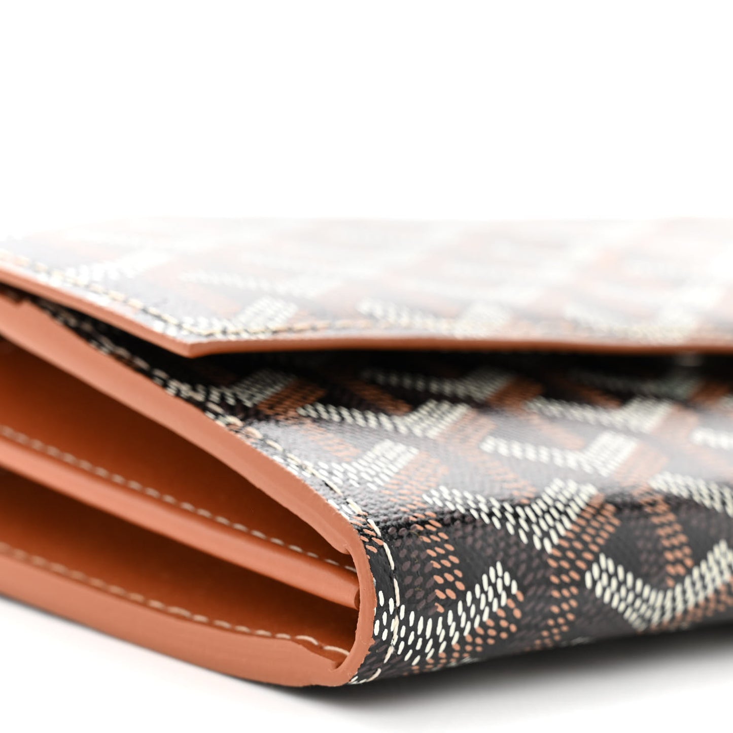Goyardine Varenne Continental Wallet Black Gold