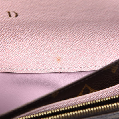 Louis Vuitton Monogram Emilie Wallet Rose Ballerine 8 of 8