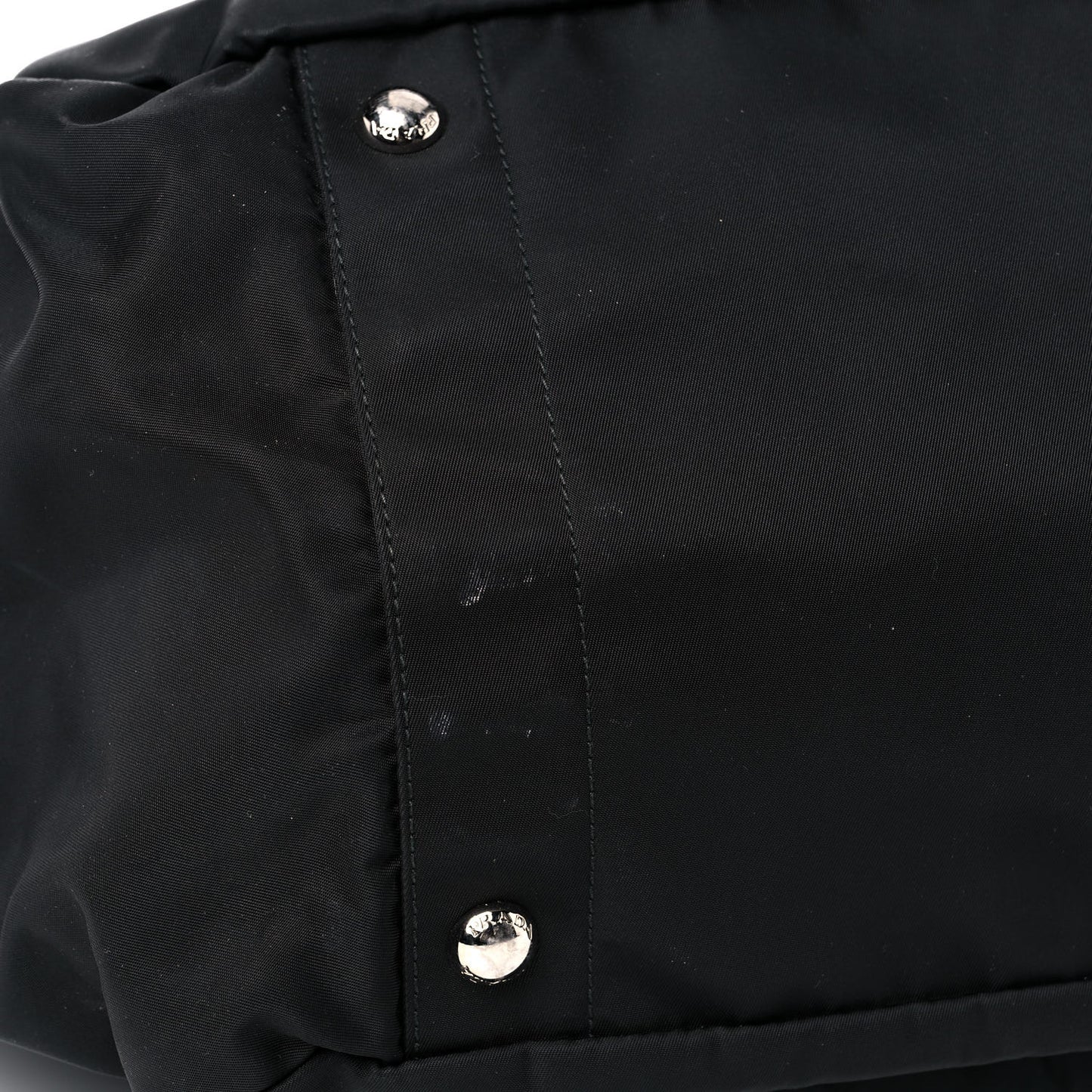Nylon Vela Baby Bag Black