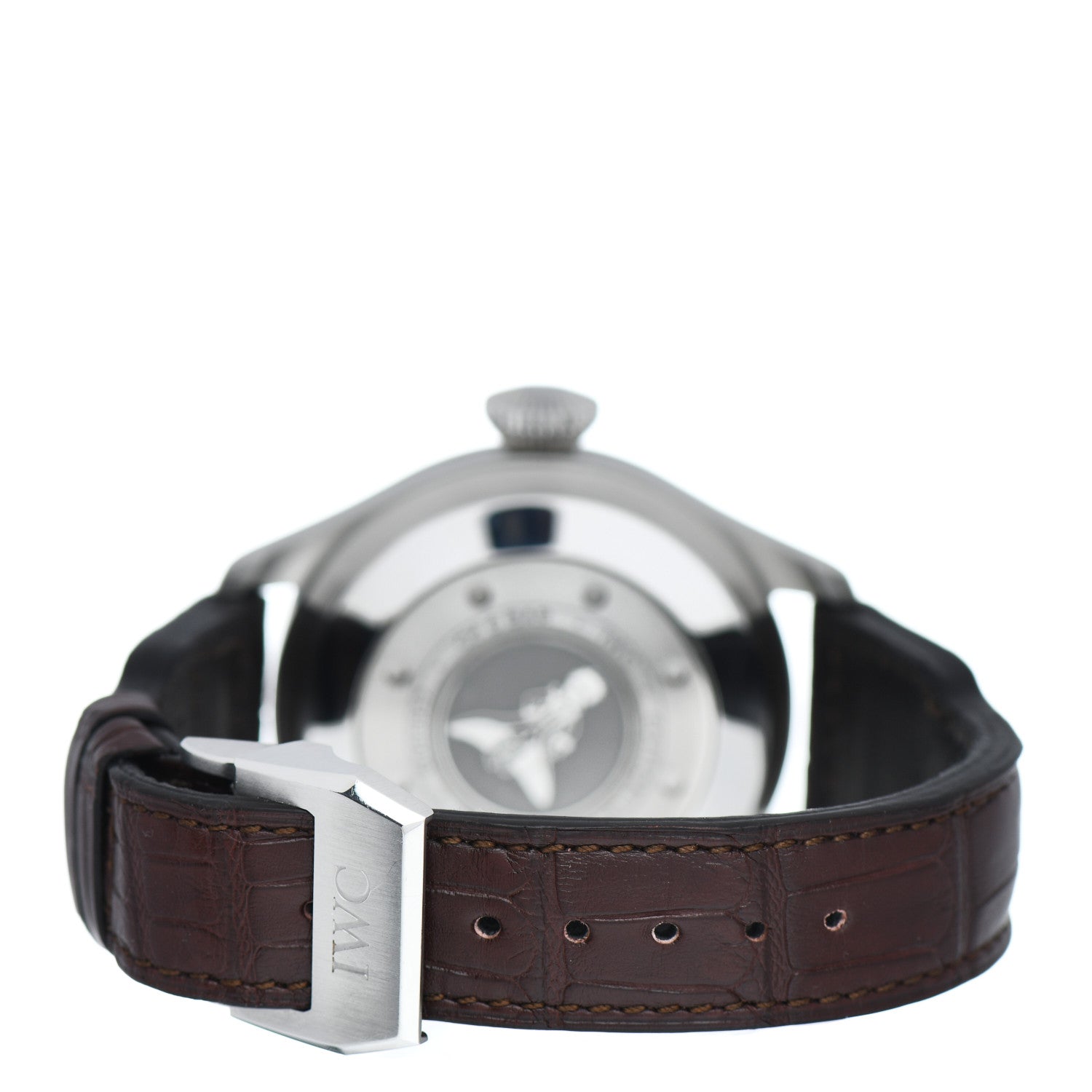 IWC Stainless Steel Calfskin 46mm Big Pilot's “Le Petit Prince” Automatic Watch Blue IW500916 3 of 5