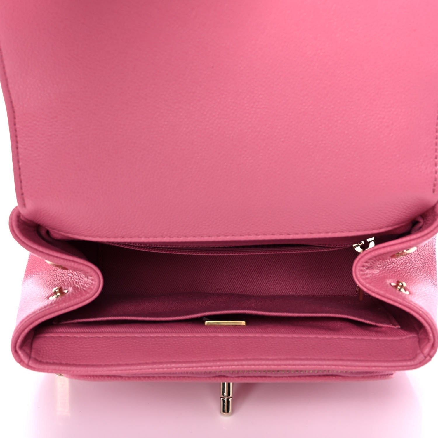 Chanel Caviar Quilted Small Business Affinity Flap Pink 5 of 11