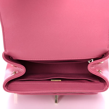 Chanel Caviar Quilted Small Business Affinity Flap Pink 5 of 11
