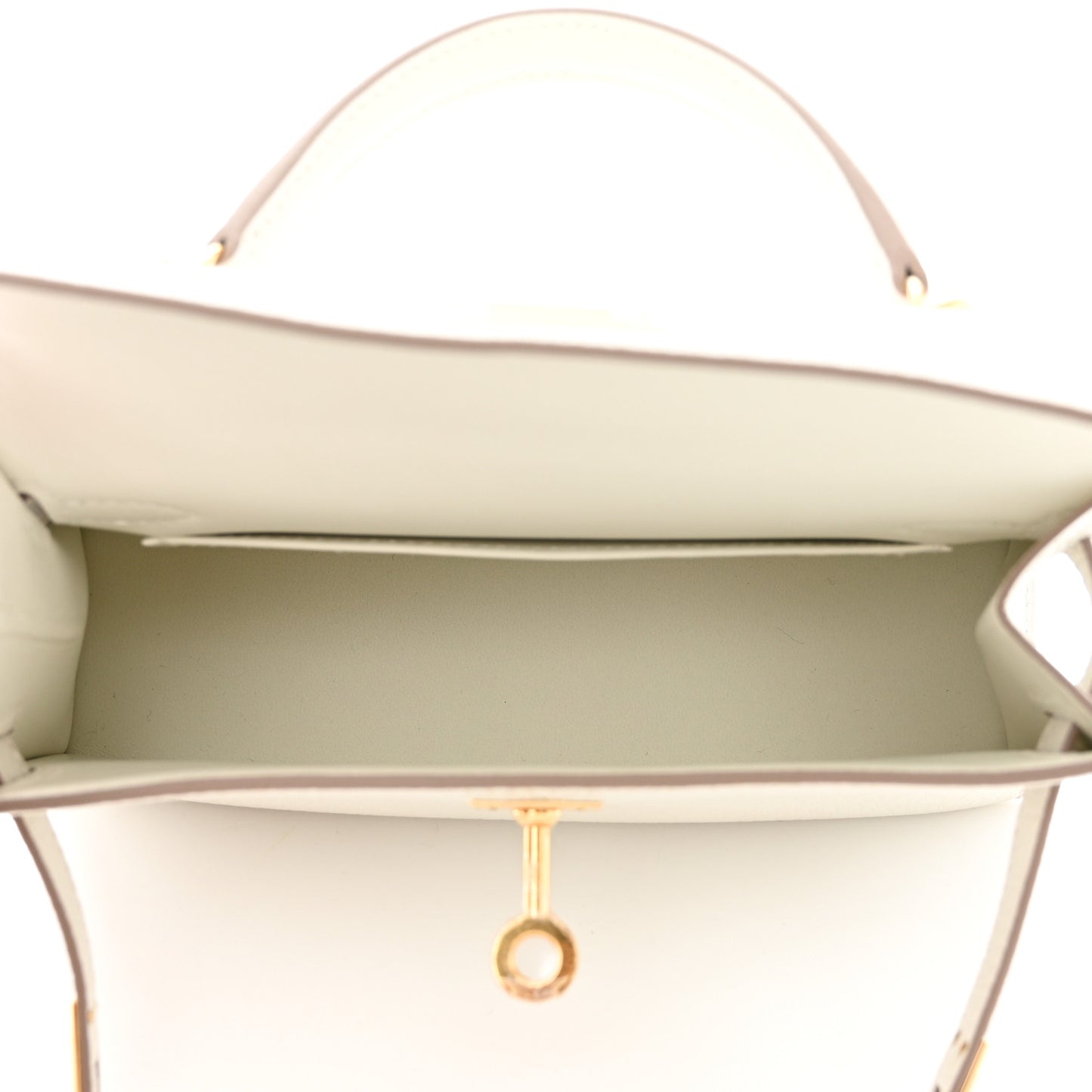 Chevre Mysore Mini Kelly Sellier 20 Mushroom