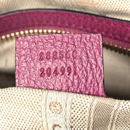 Gucci Dollar Calfskin Dome Bag Purple 7 of 10