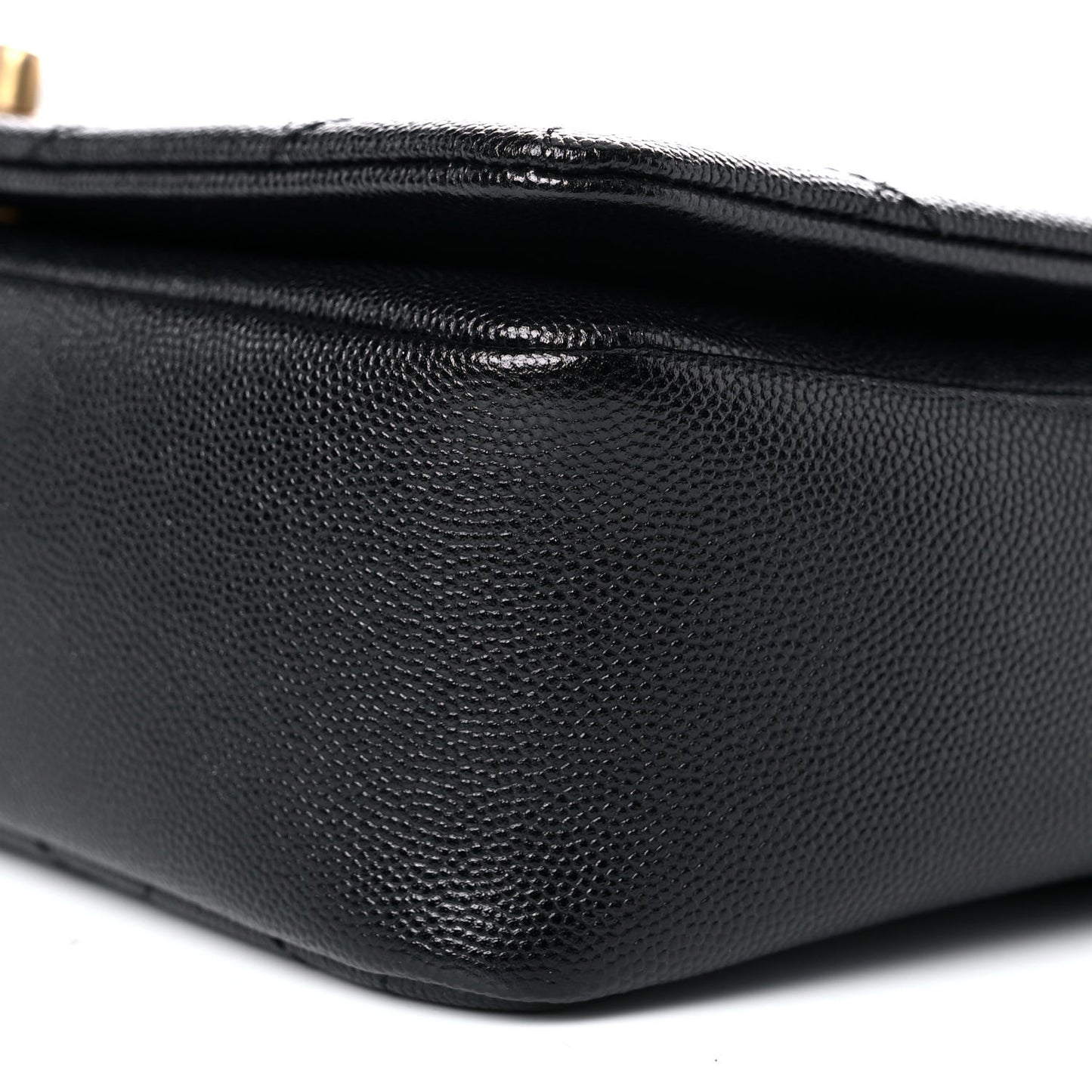 Caviar Quilted Medium Fashion Therapy Flap Bag Black