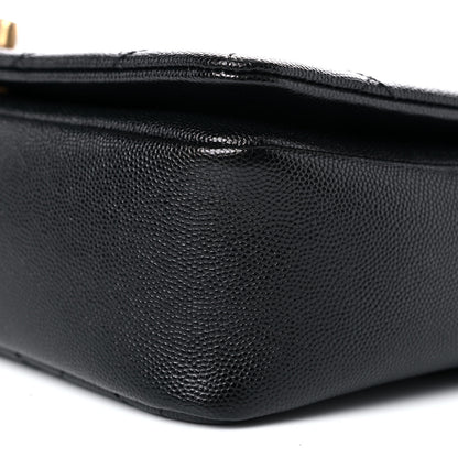 Chanel Caviar Quilted Medium Fashion Therapy Flap Bag Black 9 of 10