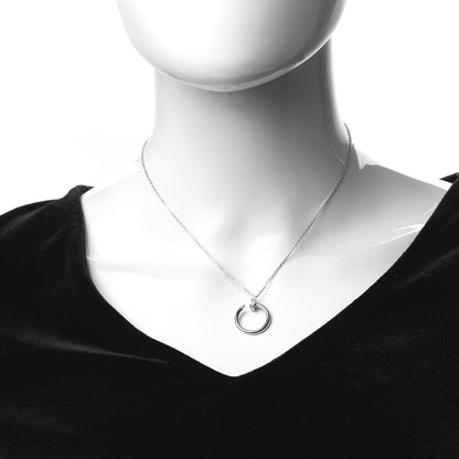 Cartier 18K White Gold Diamond Juste Un Clou Necklace 2 of 6