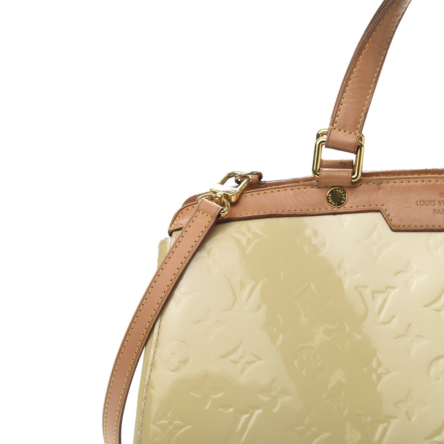 Louis Vuitton Vernis Brea MM Blanc Corail 14 of 17