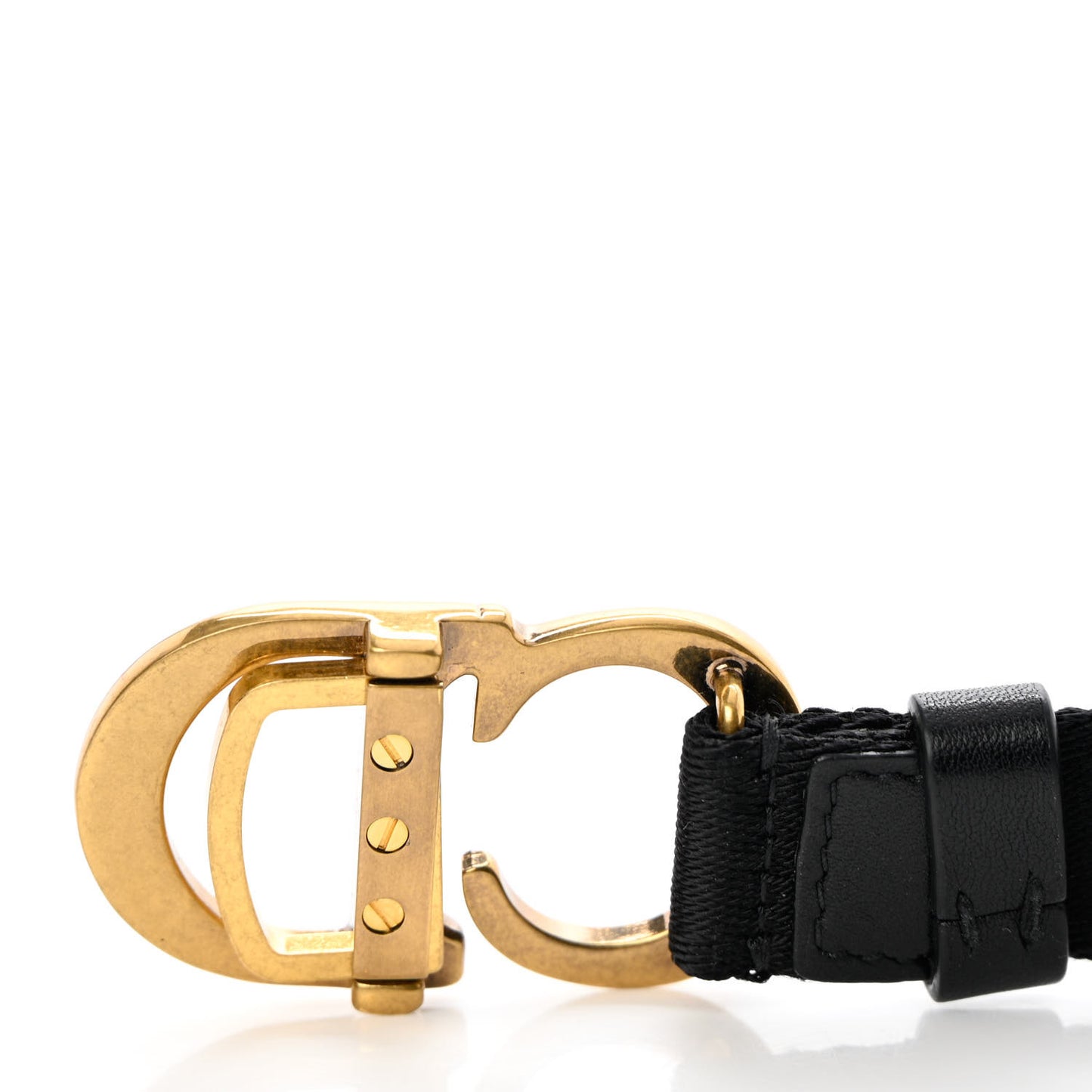 Nylon 20mm Saddle Belt Black