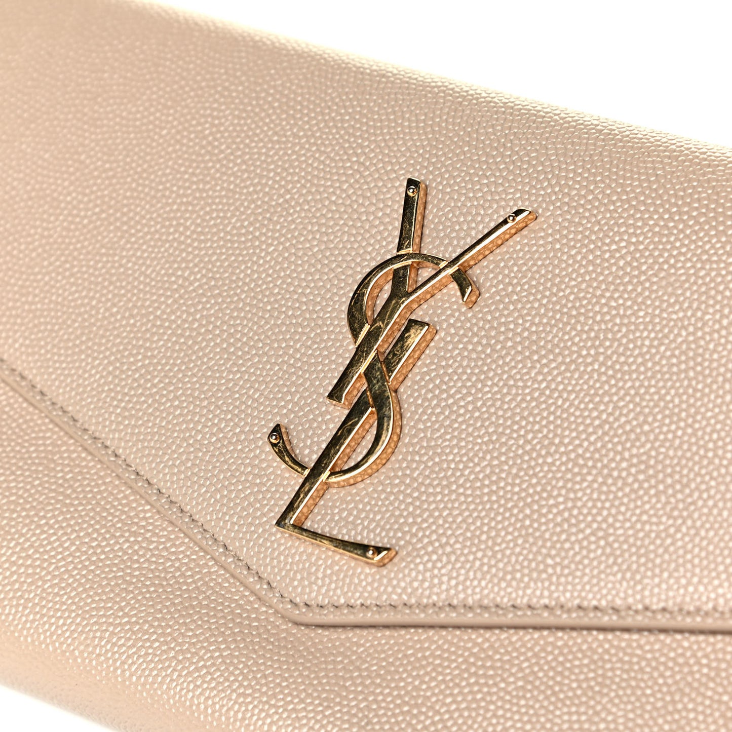 Grain De Poudre Monogram Uptown Wallet Dark Beige