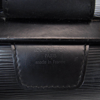 Louis Vuitton Epi Serviette Fermoir Briefcase Black 7 of 10