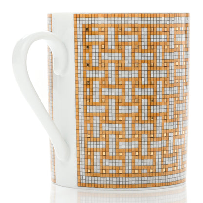 Hermes Porcelain Mosaique au 24 Mug Gold 3 of 7