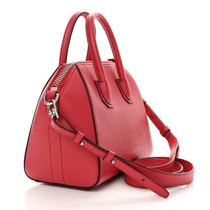 Givenchy Sugar Goatskin Mini Antigona Medium Red 3 of 12