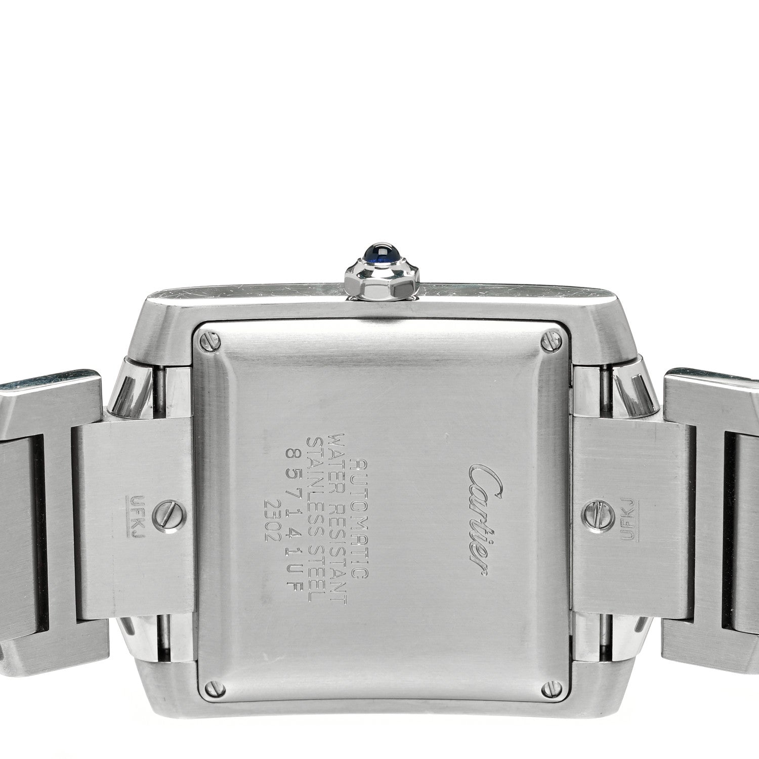 Cartier Stainless Steel 28mm Tank Francaise Automatic Watch 4 of 5