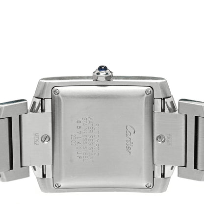 Cartier Stainless Steel 28mm Tank Francaise Automatic Watch 4 of 5