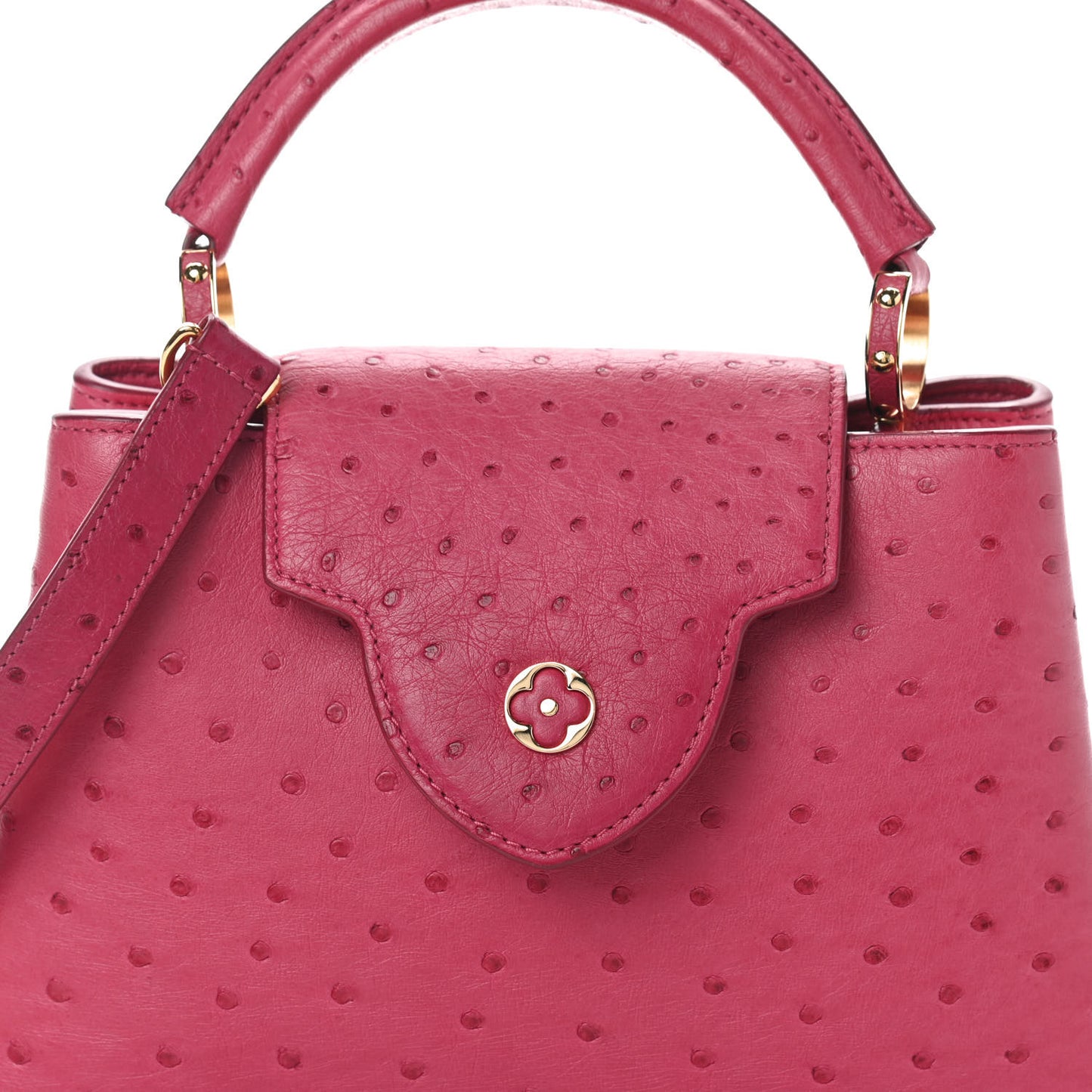Ostrich Capucines BB Berry
