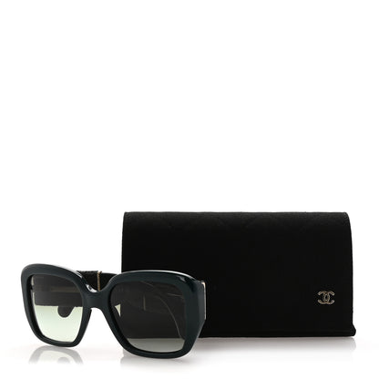 Chanel Acetate Tweed Square Sunglasses 5512 8 of 8