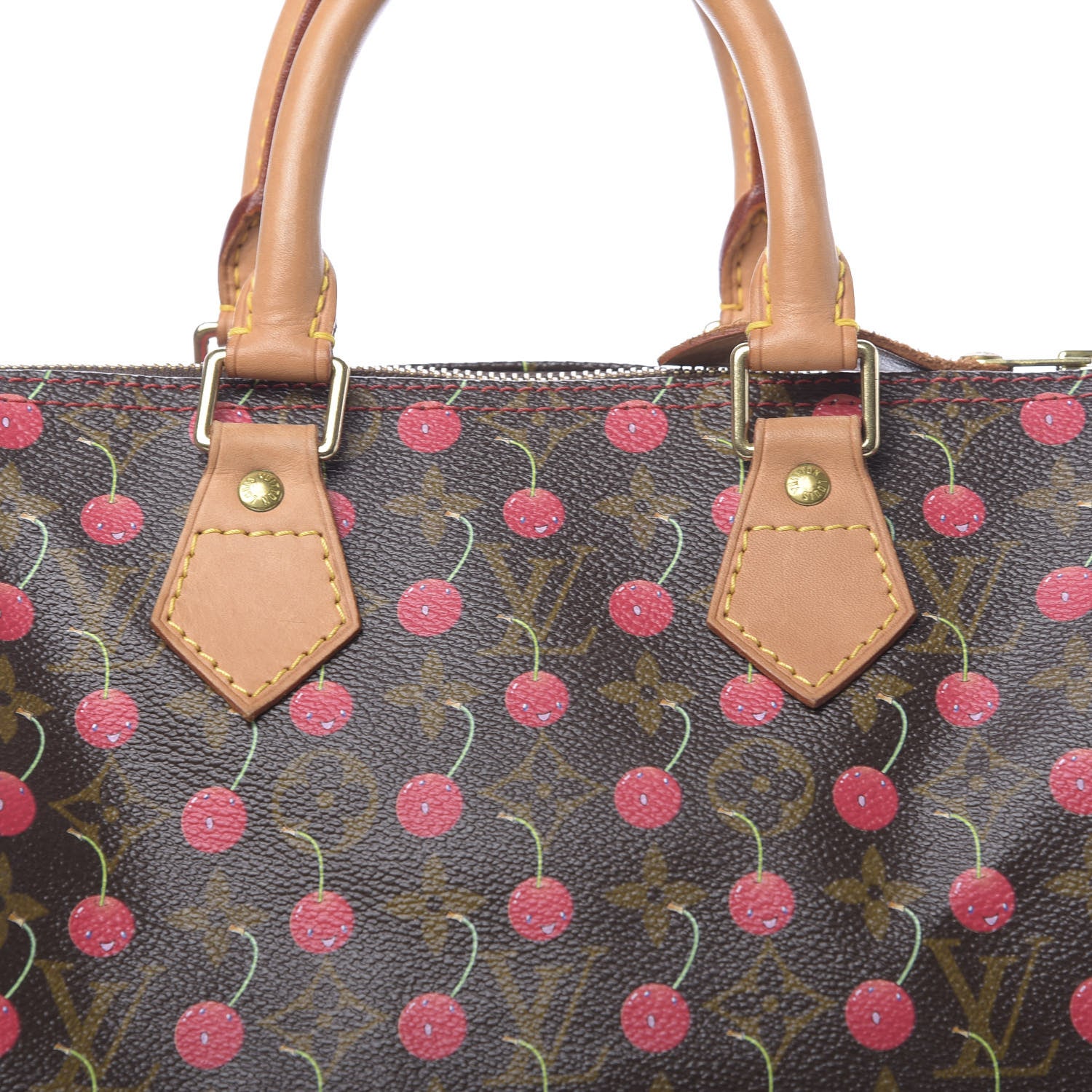 Louis Vuitton Monogram Cerises Speedy 25 8 of 10