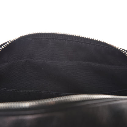 Saint Laurent Lambskin Monogram Small Lou Camera Bag Black 8 of 12