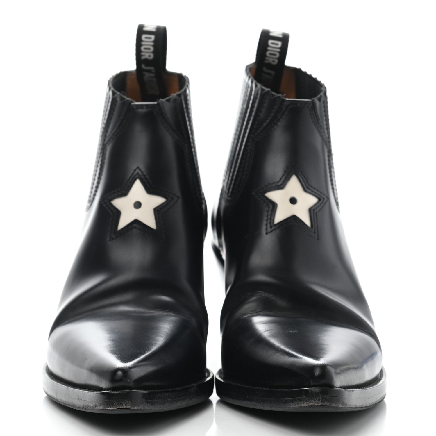Christian Dior Calfskin L.A. Ankle Boots 36.5 Black 2 of 8