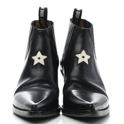 Christian Dior Calfskin L.A. Ankle Boots 36.5 Black 2 of 8