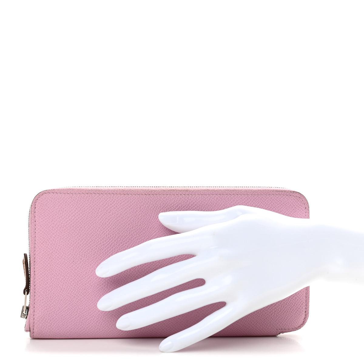 Epsom Silk'In Wallet Mauve Sylvestre